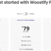 Woostify Pro price Page